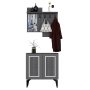 HANAH HOME Masal Anthracite Silver - slika 4