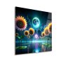 WALLXPERT Dekorativna slika Moonflower 93 x 93 - slika 1