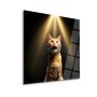 WALLXPERT Dekorativna slika Purr 93 x 93 - slika 1