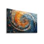 WALLXPERT Dekorativna slika Chroma Swirl 93 x 63 - slika 1