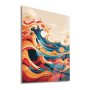 WALLXPERT Dekorativna slika Dream of Waves 63 x 93 - slika 1