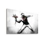 WALLXPERT Dekorativna slika Floral Rebel 93 x 63 - slika 1