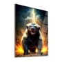 WALLXPERT Dekorativna slika Fury 63 x 93 - slika 1