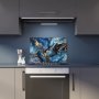 WALLXPERT Dekorativna slika Marine Marbling L - slika 3