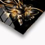 WALLXPERT Dekorativna slika Midnight Florals L - slika 5