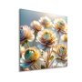 WALLXPERT Dekorativna slika Chroma Rose 63 x 63 - slika 1