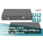 DIGITUS Tip C KVM 2 portni switch sa mrežnim pristupom - slika 1