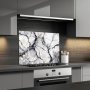 WALLXPERT Dekorativna slika Lightning Marble M - slika 1