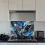 WALLXPERT Dekorativna slika Marine Marbling M - slika 2
