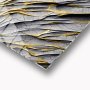 WALLXPERT Dekorativna slika Cracks of Golden 45 x 65 - slika 2