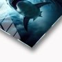 WALLXPERT Dekorativna slika Jaws 45 x 65 - slika 2