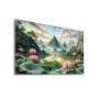 WALLXPERT Dekorativna slika Lotus 65 x 45 - slika 1