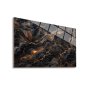 WALLXPERT Dekorativna slika Obsidian Flow 65 x 45 - slika 1