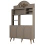 HANAH HOME Lyon 120 Atlas Walnut polica - slika 5