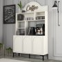 HANAH HOME Lyon 120 Cream Black komoda - slika 3