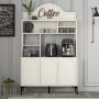HANAH HOME Lyon 120 Cream Black komoda - slika 1