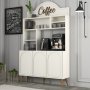 HANAH HOME Lyon 120 Cream Walnut komoda - slika 3
