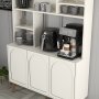 HANAH HOME Lyon 120 Cream Walnut komoda - slika 4