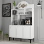 HANAH HOME Lyon 120 White Black komoda - slika 3