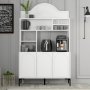 HANAH HOME Lyon 120 White Black komoda - slika 5