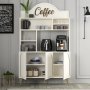 HANAH HOME Lyon 120 Cream Gold komoda belo zlatna - slika 2