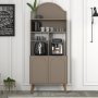 HANAH HOME Lyon 80 Atlas Walnut komoda - slika 5