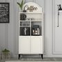 HANAH HOME Lyon 80 Cream Black - slika 1