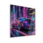 WALLXPERT Dekorativna slika Neon Drive 43 x 43 - slika 1