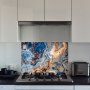 WALLXPERT Dekorativna slika Azure Goldflow S - slika 2