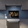 WALLXPERT Dekorativna slika Midnight Florals S - slika 3