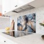 WALLXPERT Dekorativna slika Sapphire Cascade S - slika 4