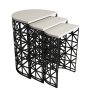 HANAH HOME Stil Metal Ferforje Cream - slika 4
