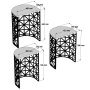 HANAH HOME Stil Metal Ferforje Cream - slika 5