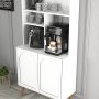 HANAH HOME Lyon 80 White Walnut - slika 4