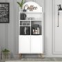 HANAH HOME Lyon 80 White Walnut - slika 1