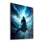 WALLXPERT Dekorativna slika Jaws 30 x 43 - slika 1