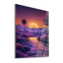 WALLXPERT Dekorativna slika Retro Sunset 30 x 43 - slika 1