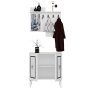 HANAH HOME Masal White Silver - slika 5