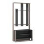HANAH HOME Chester Light Mocha Anthracite - slika 2