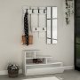 HANAH HOME Vesty White White - slika 2