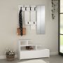 HANAH HOME Vesty White White - slika 1