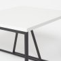 HANAH HOME Pal Orta Sehpa White - slika 4