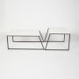HANAH HOME Pal Orta Sehpa White - slika 1