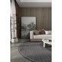 Conceptum Hypnose Newyork 3104 Okrugli tamno - sivi tepih 100 cm (860BLN3710) - slika 2