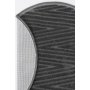Conceptum Hypnose Newyork 3108 Okrugli tepih u tamno sivoj boji 100 cm (860BLN3854) - slika 4
