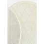 Conceptum Hypnose Newyork 3109 Krem okrugli tepih 100 cm (860BLN3890) - slika 4
