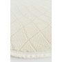 Conceptum Hypnose Newyork 3109 Krem okrugli tepih 100 cm (860BLN3890) - slika 5