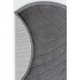 Conceptum Hypnose Newyork 3112 Tamno sivi okrugli tepih 100 cm (860BLN3998) - slika 4