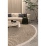 Conceptum Hypnose Vetrina 3602 Okrugli braon tepih 100 cm (860BLN3319) - slika 2