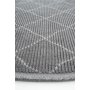 Conceptum Hypnose Vetrina 3606 Okrugli tamno sivo - beli tepih 100 cm (860BLN3463) - slika 5
